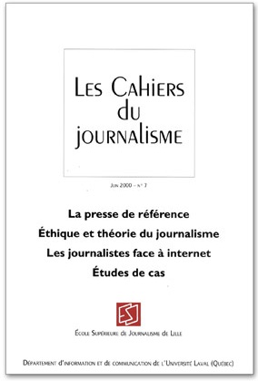 LES CAHIERS DU JOURNALISME